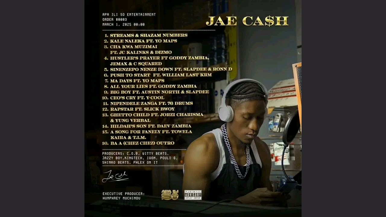 Jae Cash ft Slapdee - Snezepo nenze down (Voice yo-dula album)