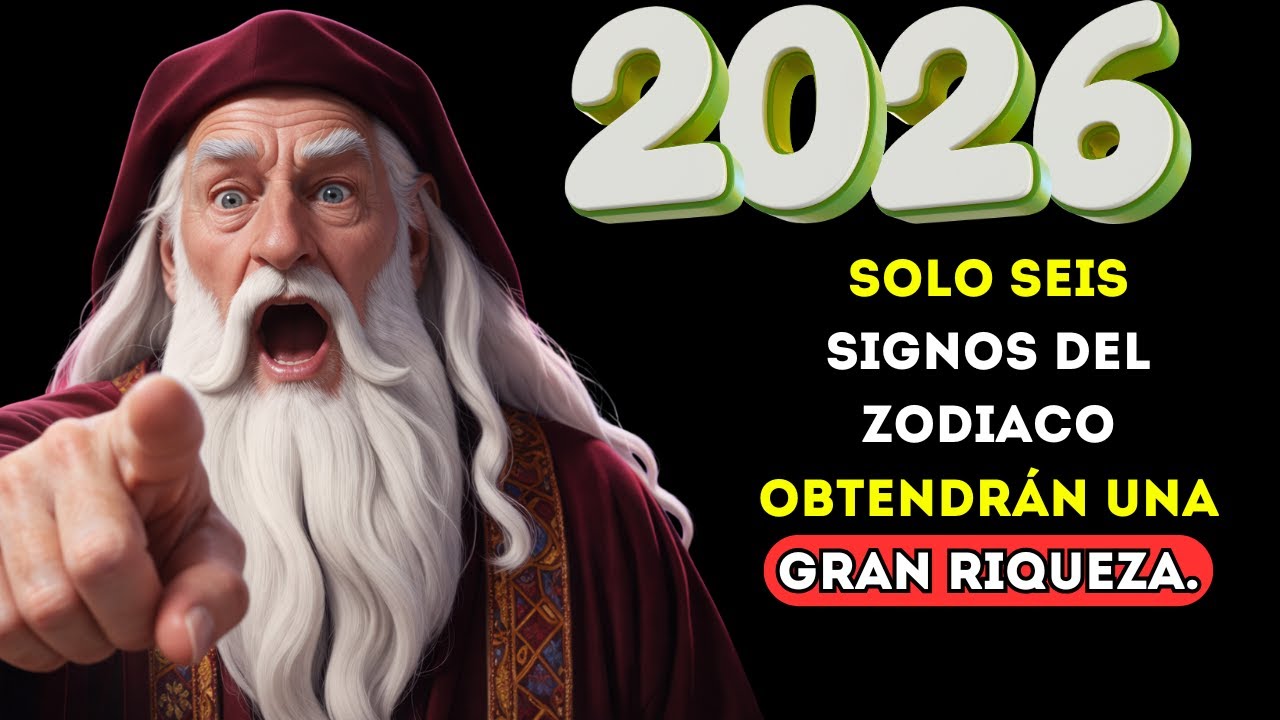 Nostradamus predijo: En 2026, solo seis signos del zodiaco obtendrán una gran riqueza.