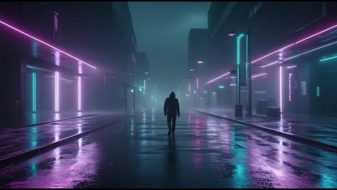 NEON RAIN 🌧️ Dark Cyberpunk Techno