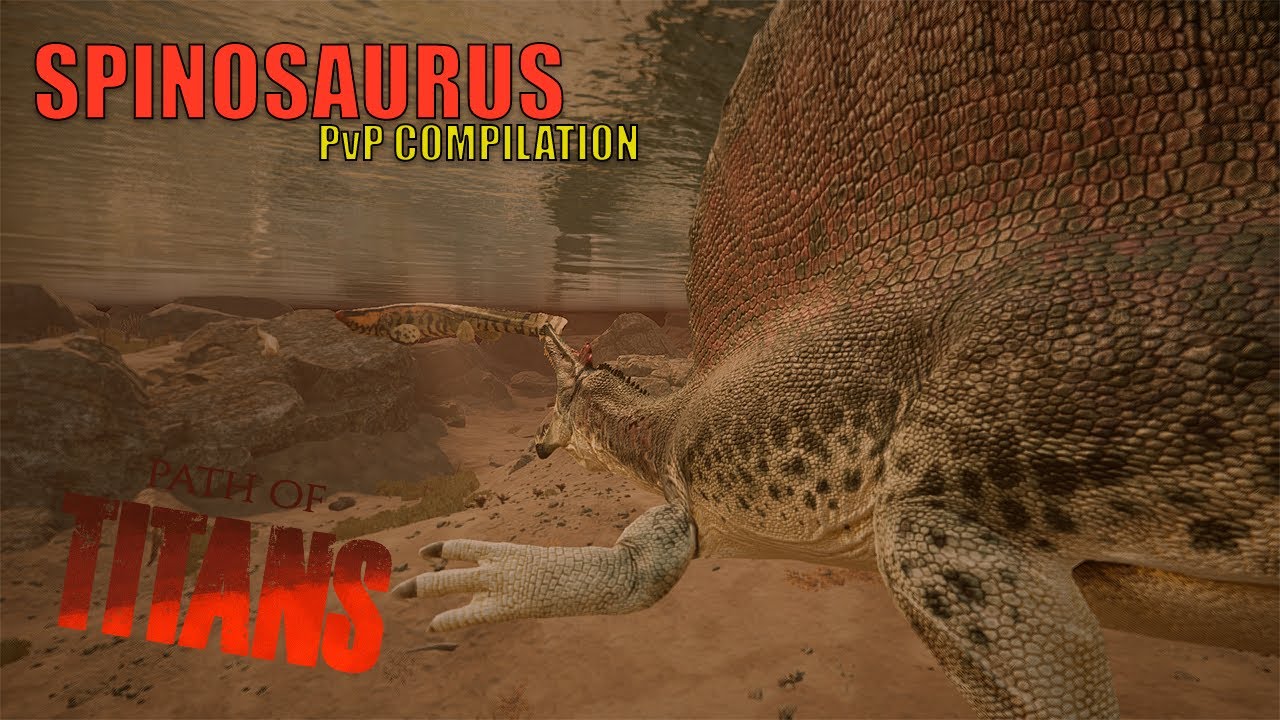 Path of Titans Spinosaurus Officials PvP Compilation #1