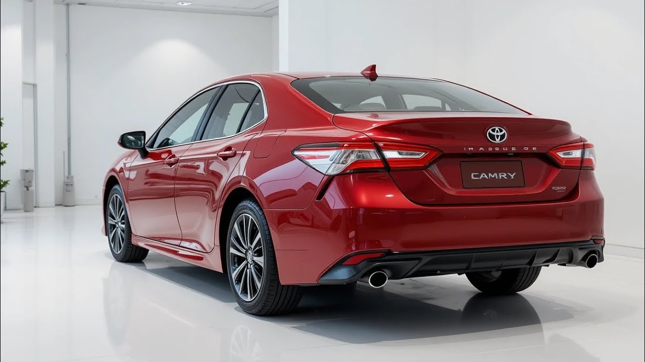 Представлена ​​Toyota Camry Hybrid 2026 года – стильный седан с высокой эффективностью гибридной ...