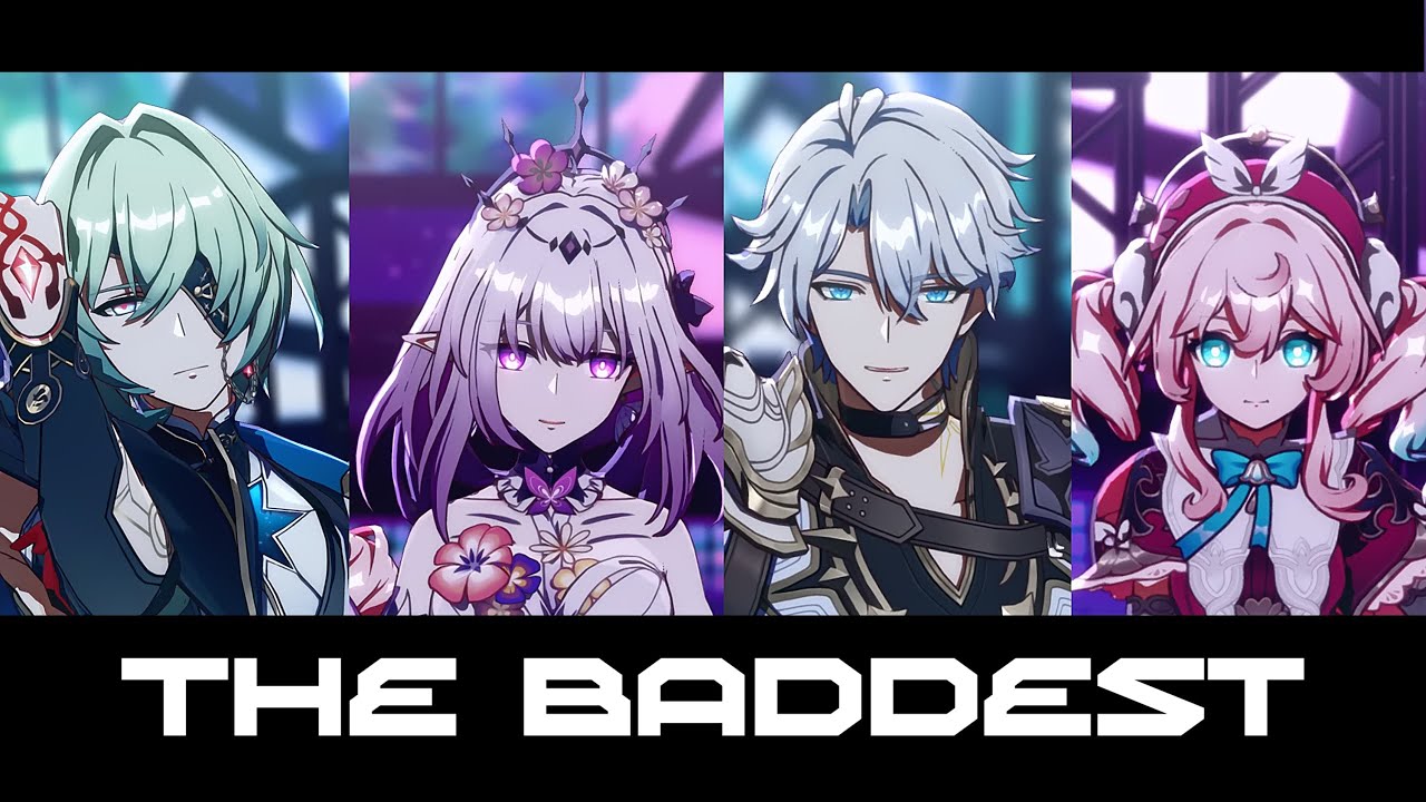 【MMD】【崩スタMMD】THE BADDEST【樹庭組】【アナイクス/ヒアンシー/ファイノン/キャストリス】
