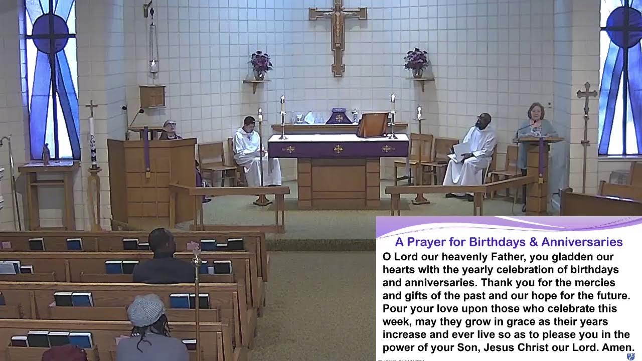 Sunday March 1st, 2026 at 10:30am 2nd Sunday in Lent