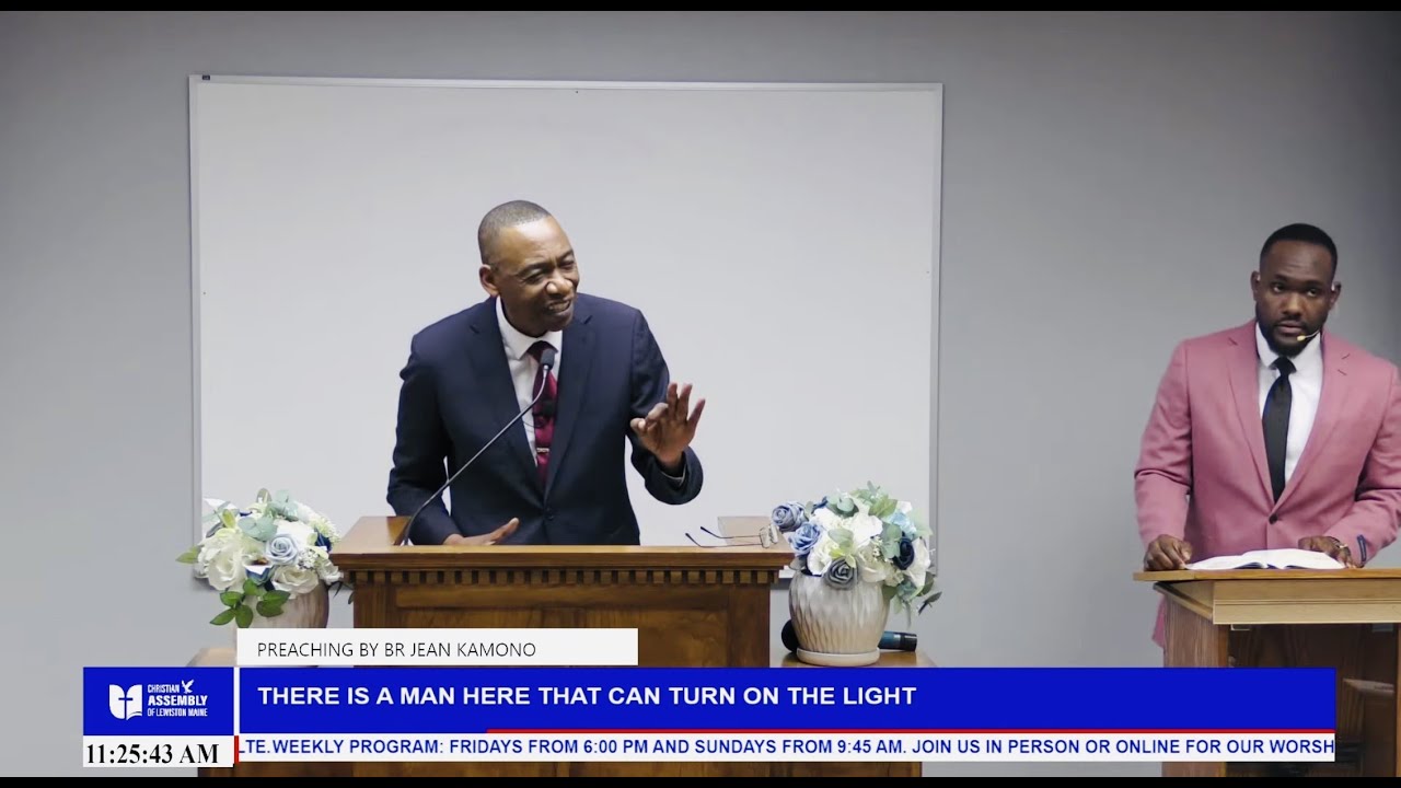 Preaching by Br Jean Kamono 12/14/2025 - Theme: 