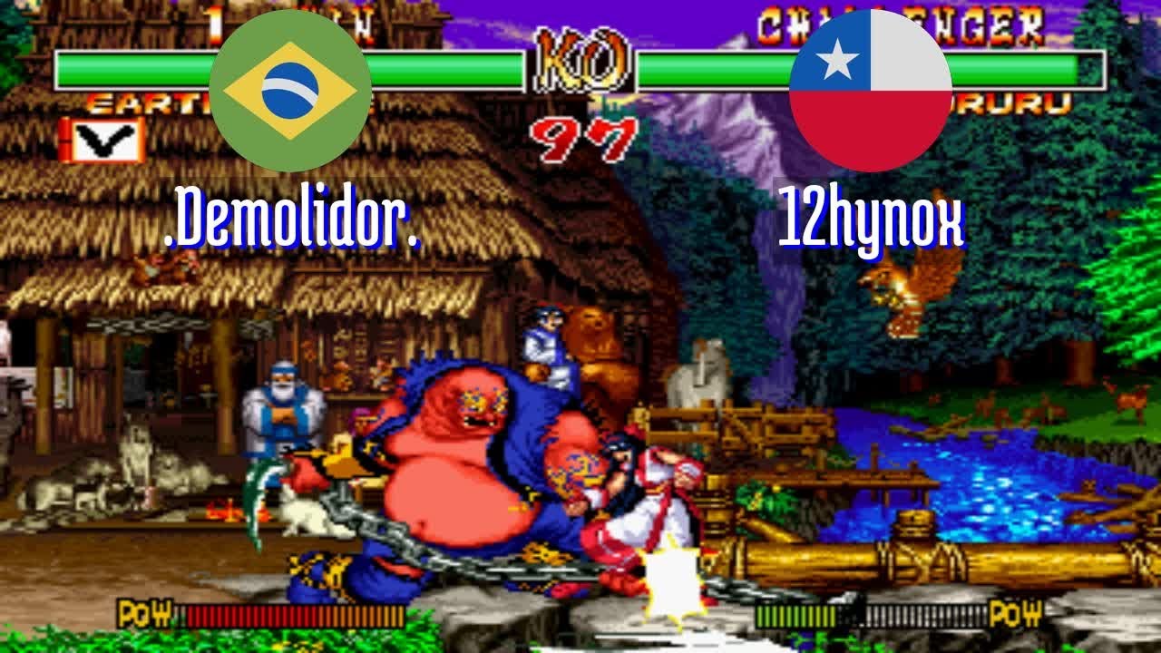 FT5 @samsho2: .Demolidor. (BR) vs 12hynox (CL) [Samurai Shodown II Fightcade] Sep 12