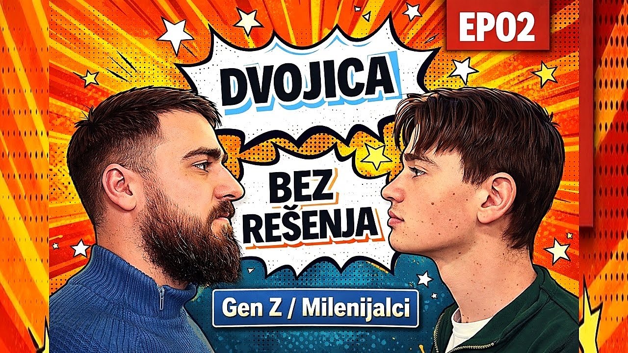 EP2 - Gen Z vs Milenilaci | Dvojica Bez Rešenja 🎙️