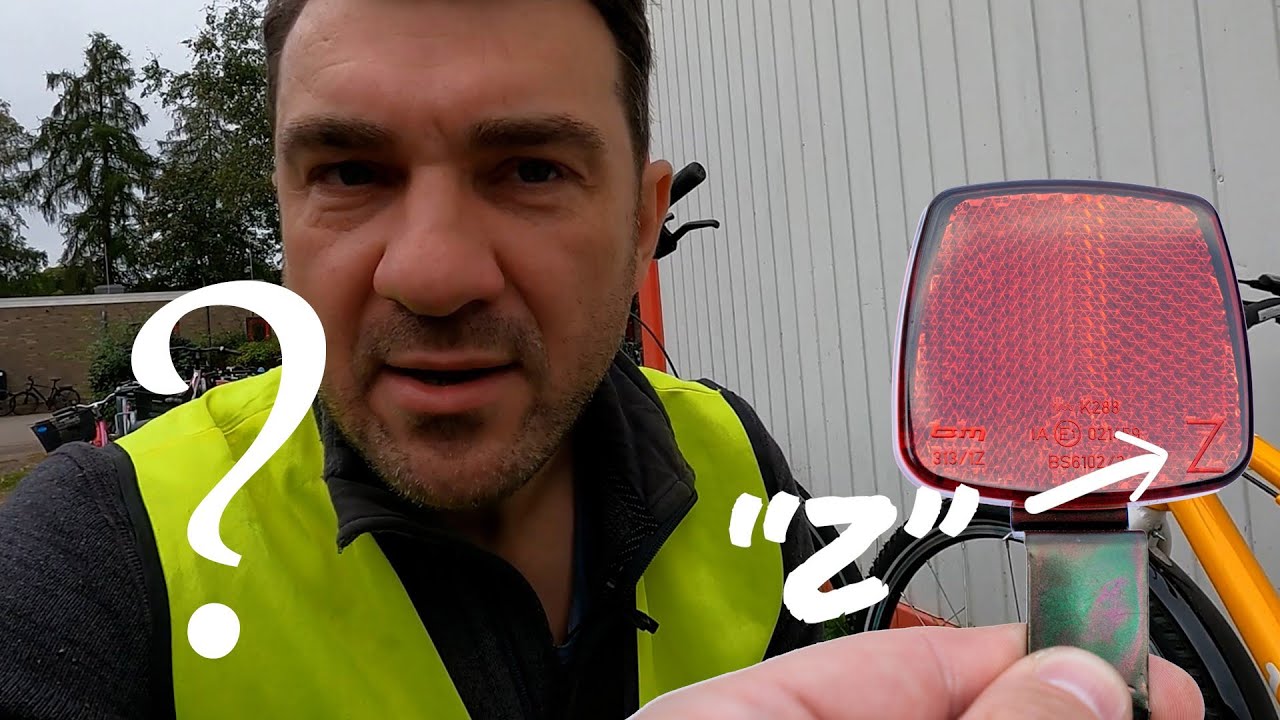 Reflektoren an Kinderrädern