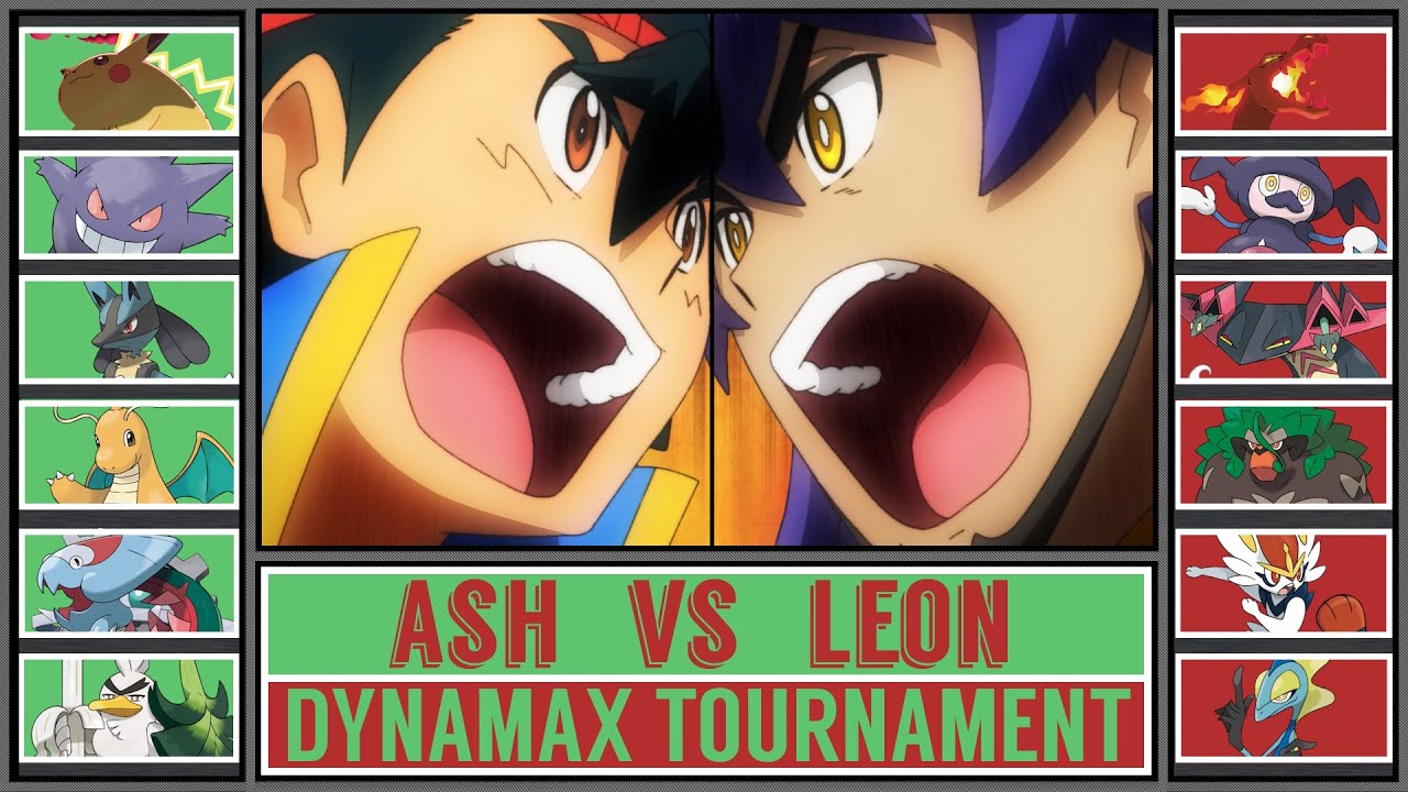 ASH vs LEON | Dynamax Pokémon Tournament [Battle #7]