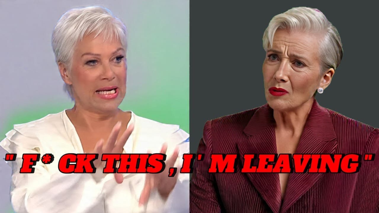Emma Thompson Kicked Off Loose Women After Heated Exchange on Air