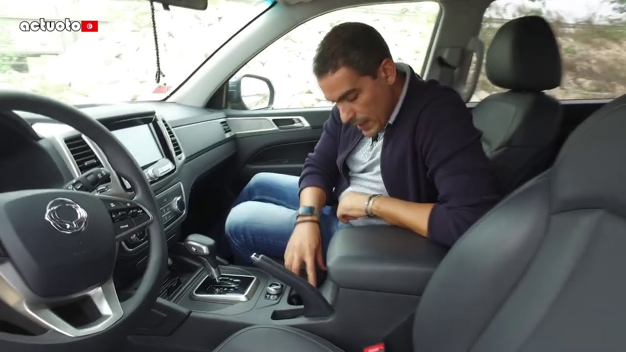 Actuoto: Ssangyong Musso, la revanche du Rhino. Intérieur (2/3) سانق يونق بيك اب