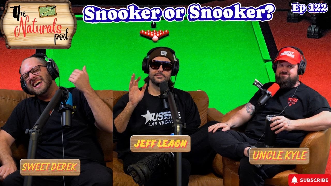 Snooker or Snooker? w:Jeff Leach | The Naturals Podcast | Ep 122