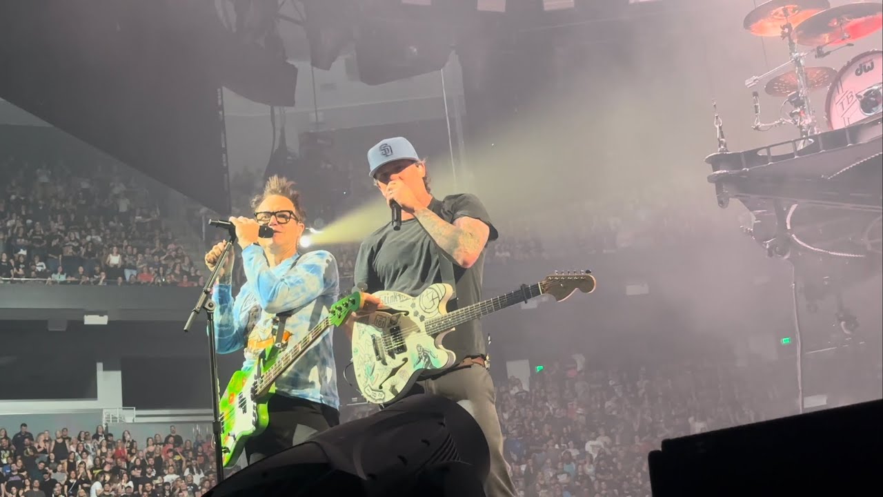 Blink 182- Full Set Live 2024 @ Fiserv Forum Milwaukee, Wi