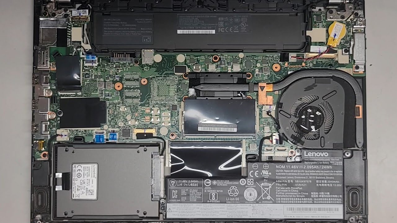 Lenovo ThinkPad T480 Disassembly RAM SSD Hard Drive Upgrade Battery Replacement Repair Quick Look