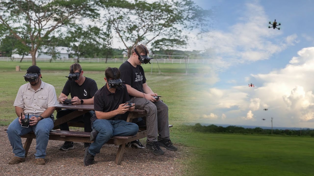 Our first FPV Meet. Drones were crashed