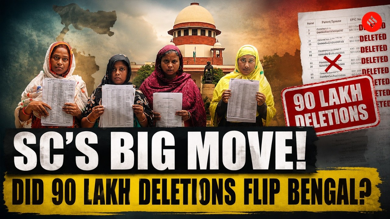 West Bengal Election 2026: Supreme Court Asked TMC to File Fresh Plea Over 90 Lakh Voter Deletions