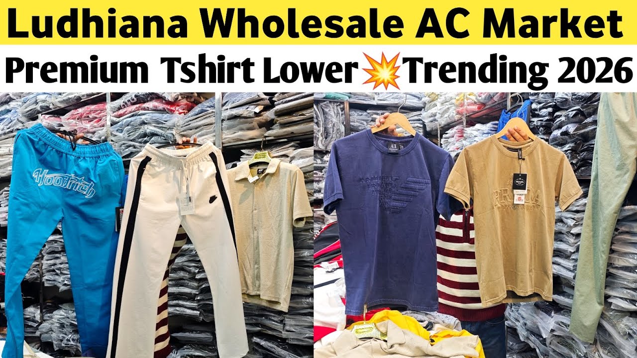 Premium Tshirt Lower Wholesale | Ludhiana Wholesale Market | Sachidanand Collection Ludhiana 