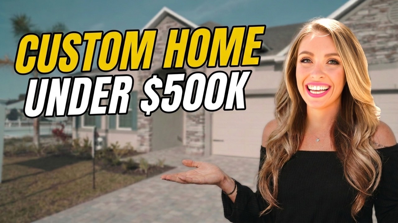 New Construction Community in Palm Bay Florida, Maronda New Custom Home Under $500k #hometour