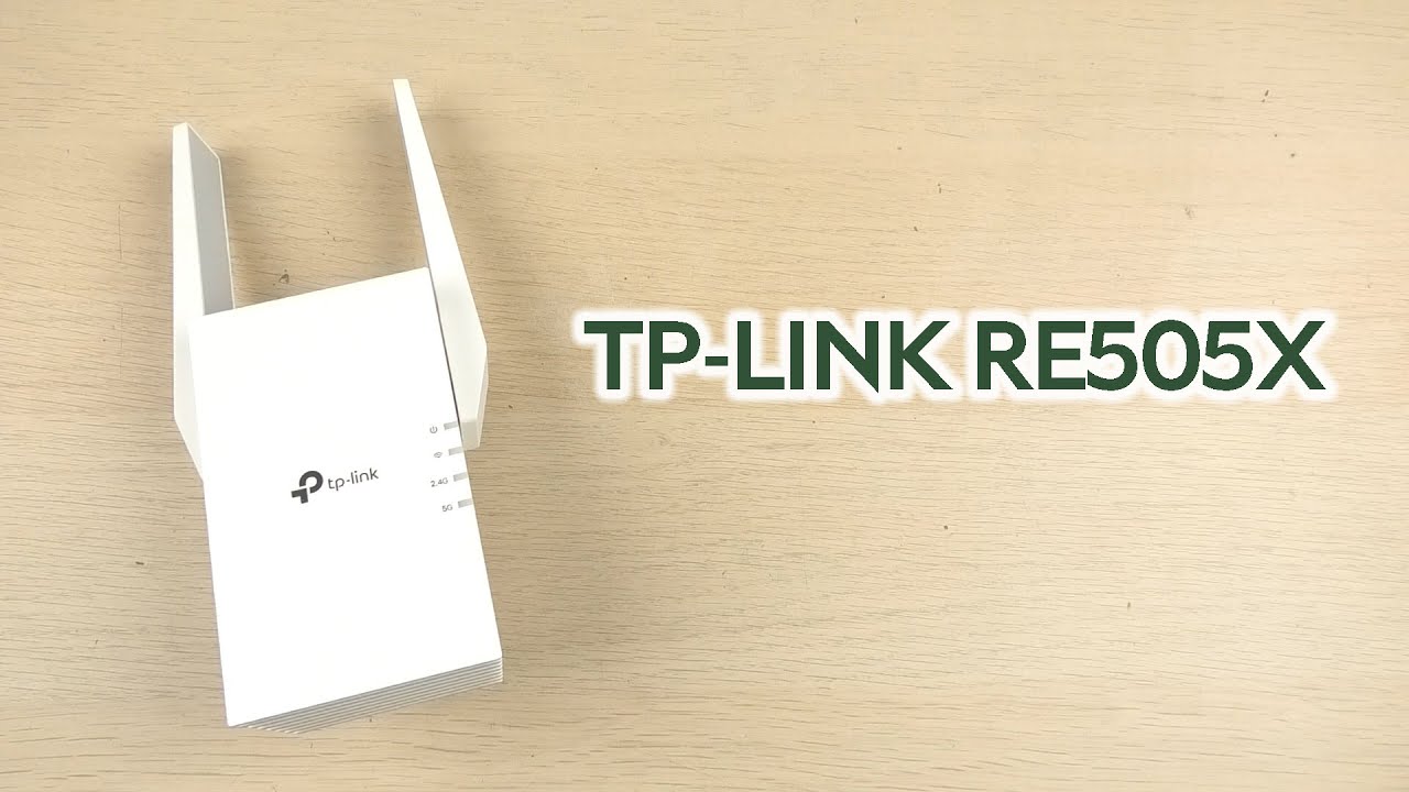Розпаковка TP-LINK RE505X