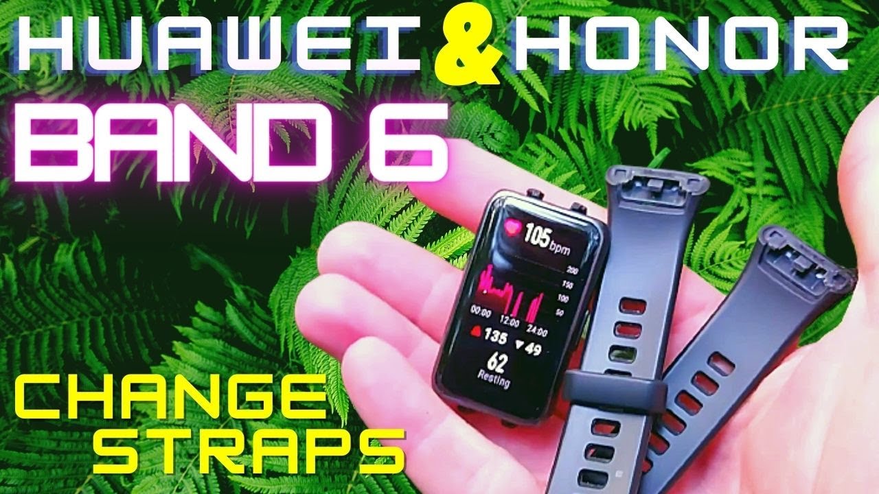 How To Remove & Replace Straps on Huawei Band 6 & Honor Band 6 - Tips and Tricks - Quick Tips