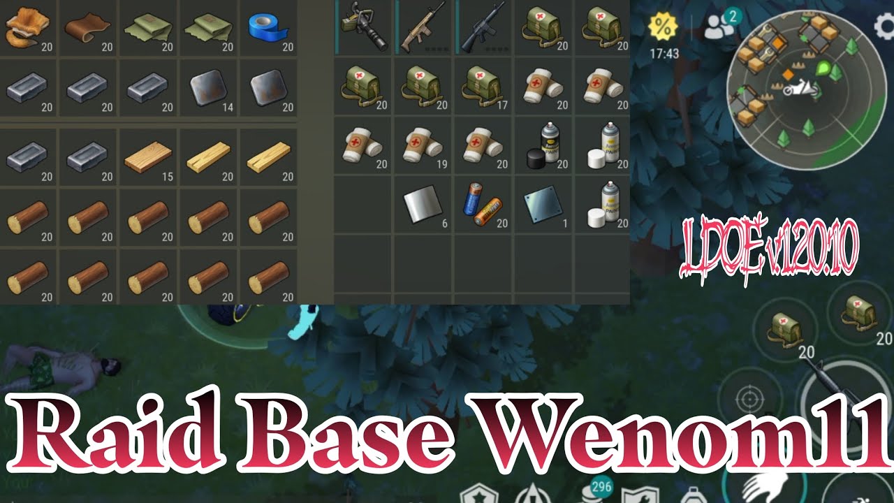Raid Wenom11 | Suicide Trick | Last Day on Earth v.1.20.10