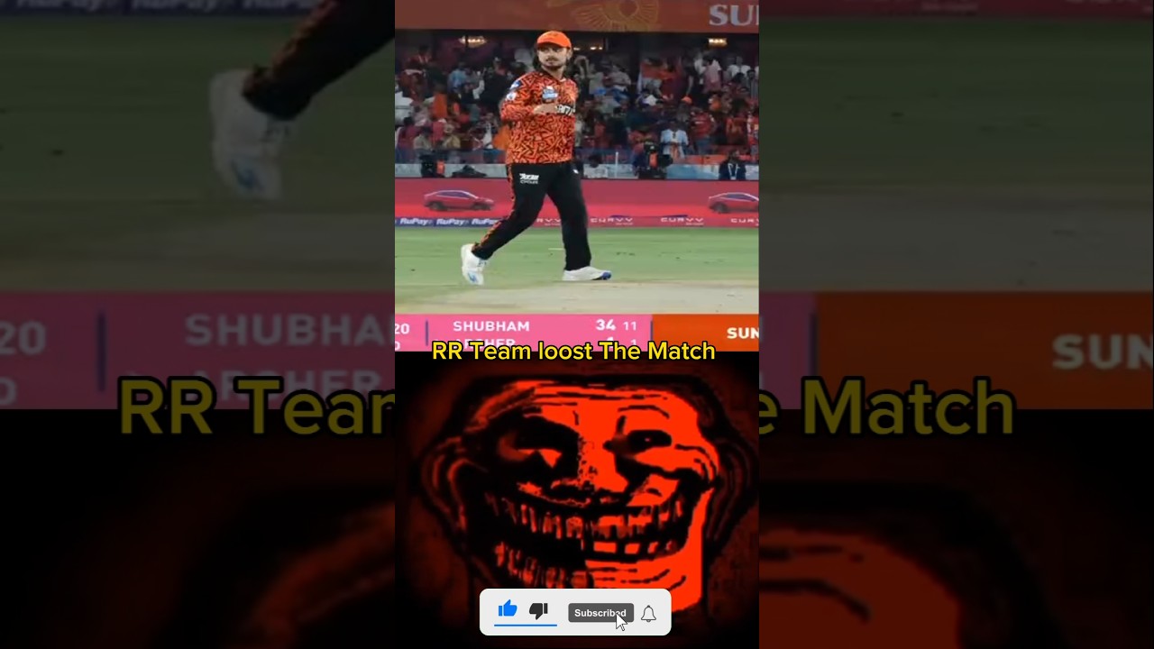 SRH Vs RR | srh vs rr | srh vs rr highlight 2025 | IPL | IPL 2025 | live match | today match#cricket