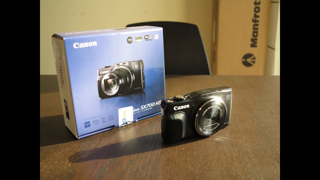 Canon PowerShot SX700 HS - travel zoom 30x optical zoom