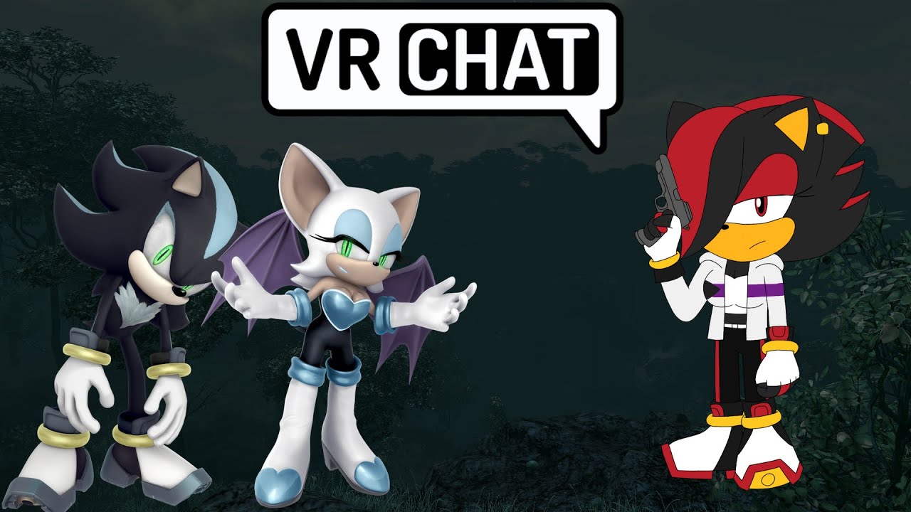 A VIOLENT REUNION...Dimensional Shadina vs Corrupted Dimensional Shadow and Rouge - VRChat