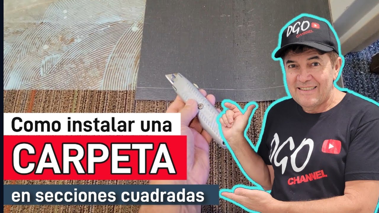 como instalar una carpeta en sesiones cuadradas