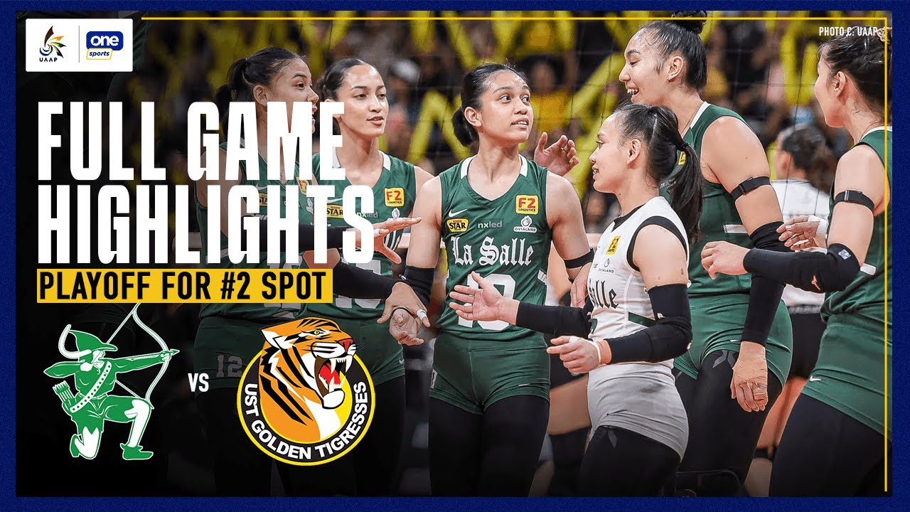 UST vs. DLSU | FULL GAME HIGHLIGHTS | UAAP SEASON 87 WOMEN’S VOLLEYBALL PLAYOFF | APR. 30, 2024