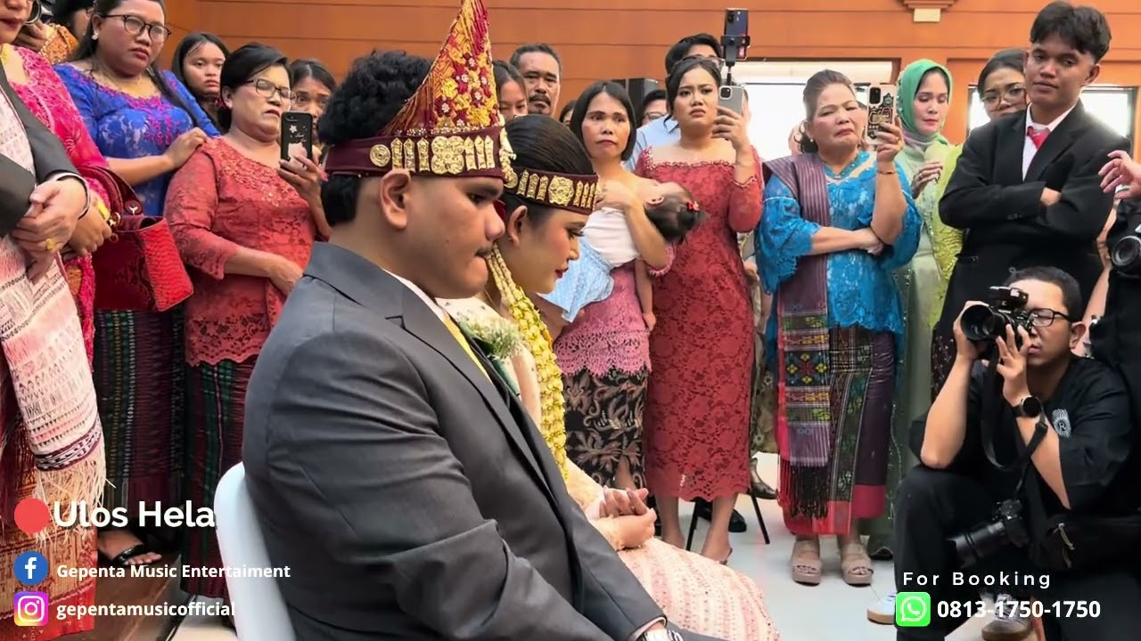 FULL ULOS HELA | Wedding Of Meykel J Marbun & Debora Br. Sitompul | TOTON BAHO BALLROM