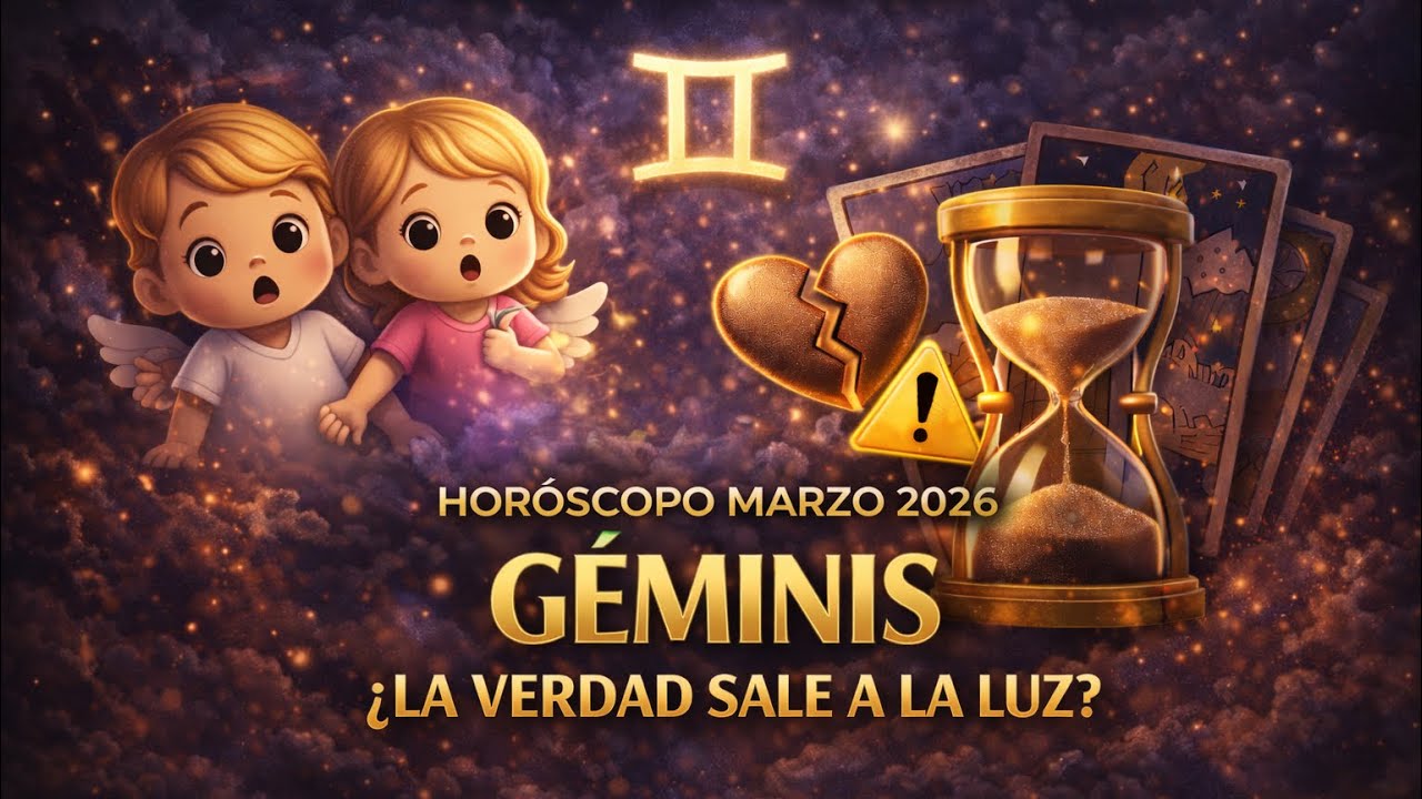 👀 GÉMINIS MARZO 2026: TE OCULTARON ESTO… Y AHORA SALEN A LA LUZ TODAS SUS INTENCIONES 😳😱⚡️