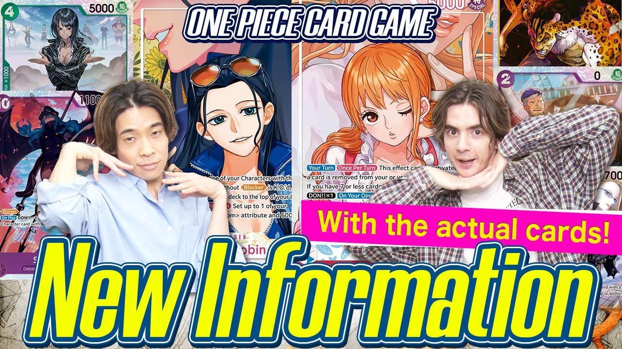 ONE PIECE CARD GAME EB-05 & OP-18 New Information