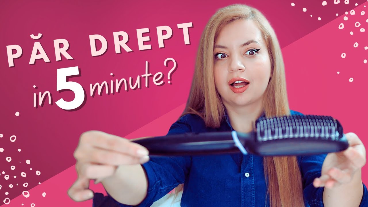 Scot din cutie și testez pentru prima dată o perie de îndreptat părul | Philips 5000 / BHH880