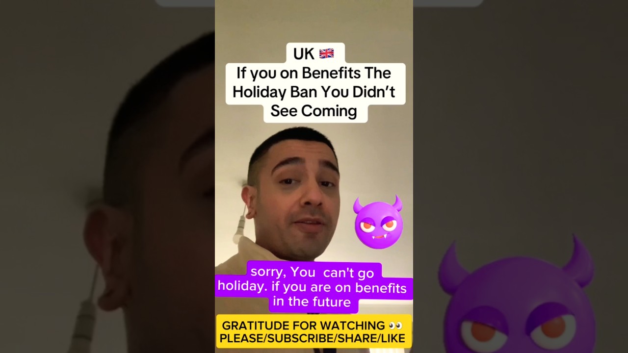 No holiday for benefits takers in the future in the uk.#benefits #britain #english #england #uk #usa