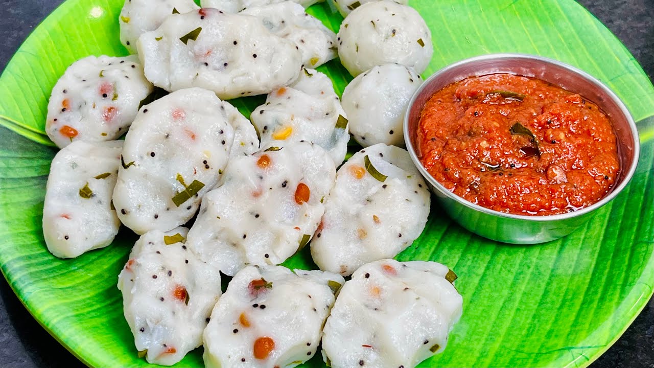 மாலை நேர பசிக்கு செமையா இருக்கும்😋கார கொழுக்கட்டை,தக்காளி காரசட்னி👌| Kara Kolukattai,Tomato Chutney 