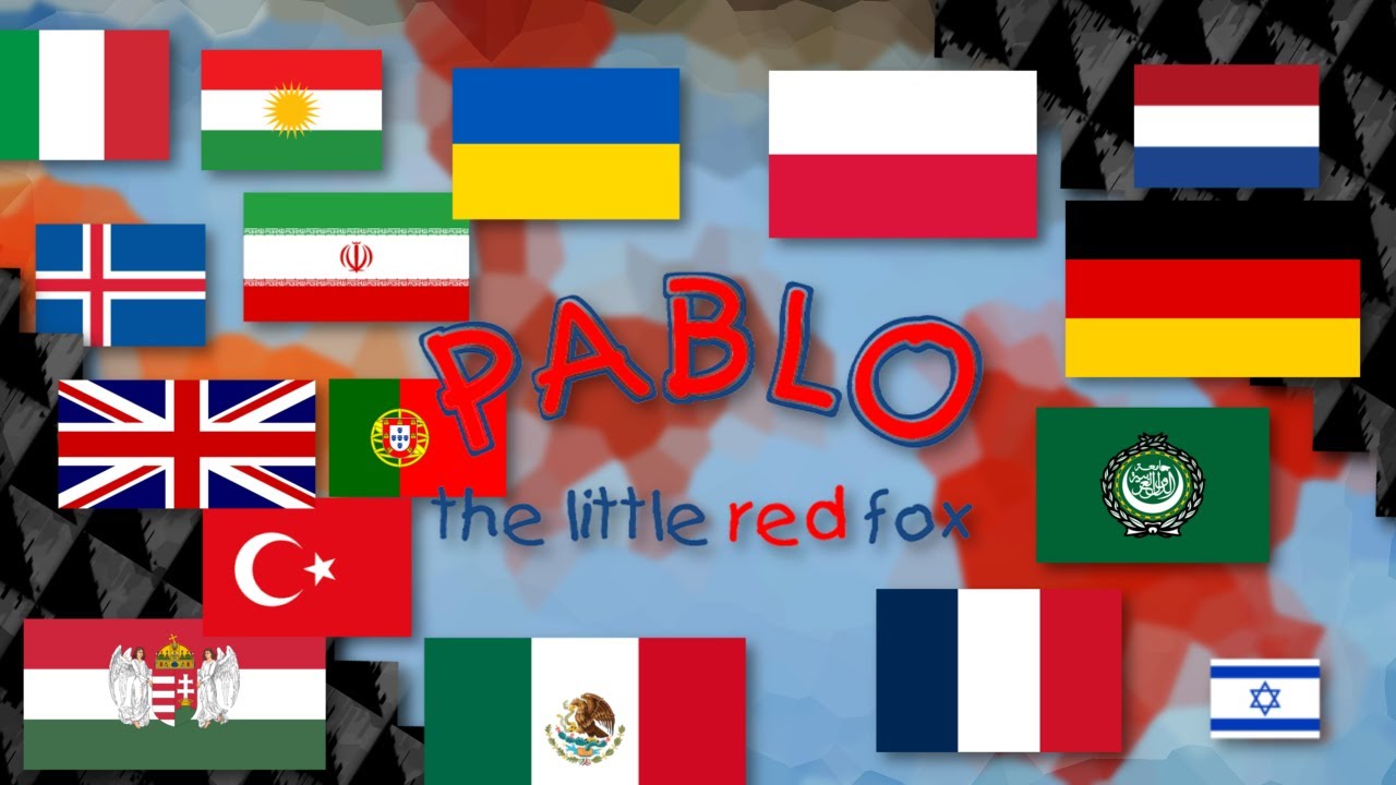 Pablo the Little Red Fox - theme song multilanguage