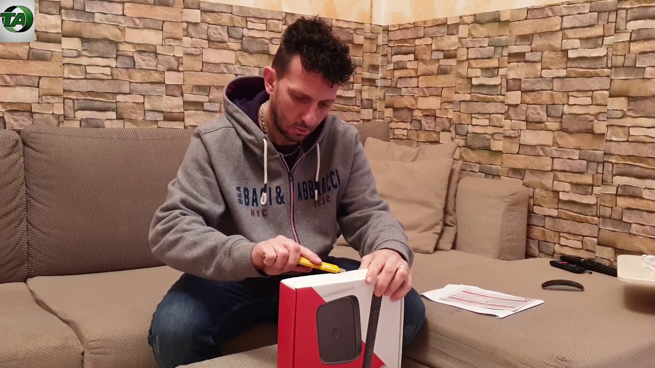 vodafone tv......unboxing