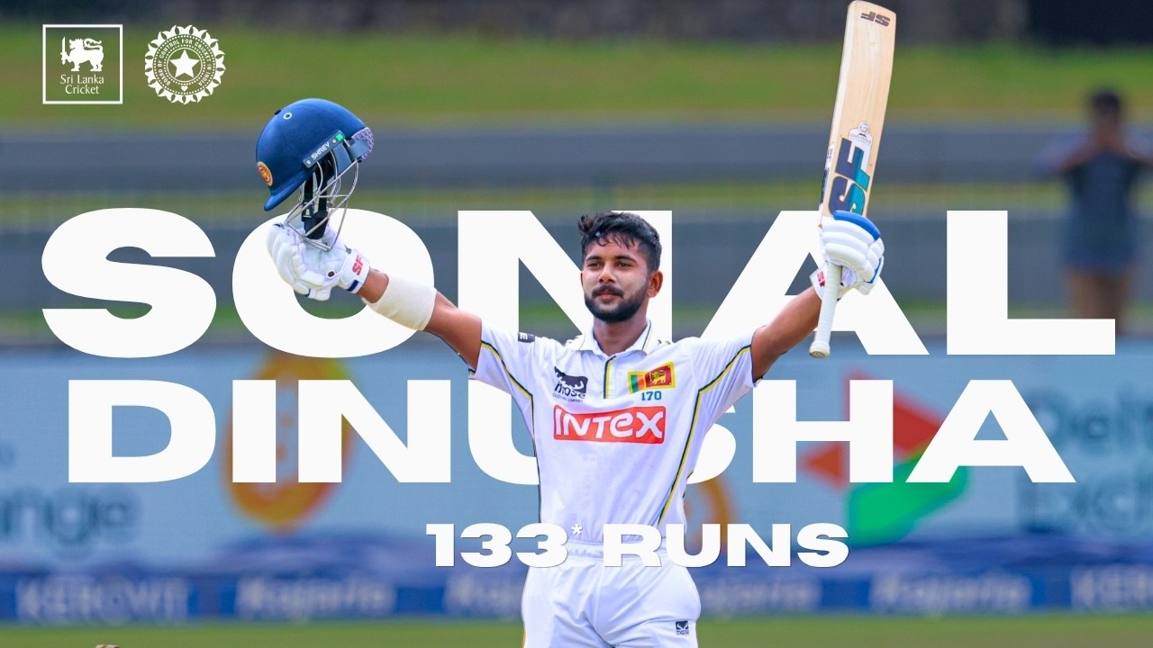 Sonal Dinusha&rsquo;s Stunning 133* | A Brilliant Unbeaten Century - SLvIND 2nd Test Match at SSC