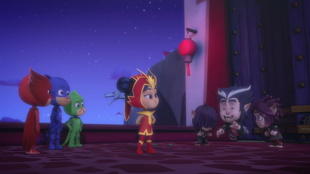 Wolfies of the Pagoda / PJ Party Mountain | PJ Masks Season 4 | Cartoon for Kids