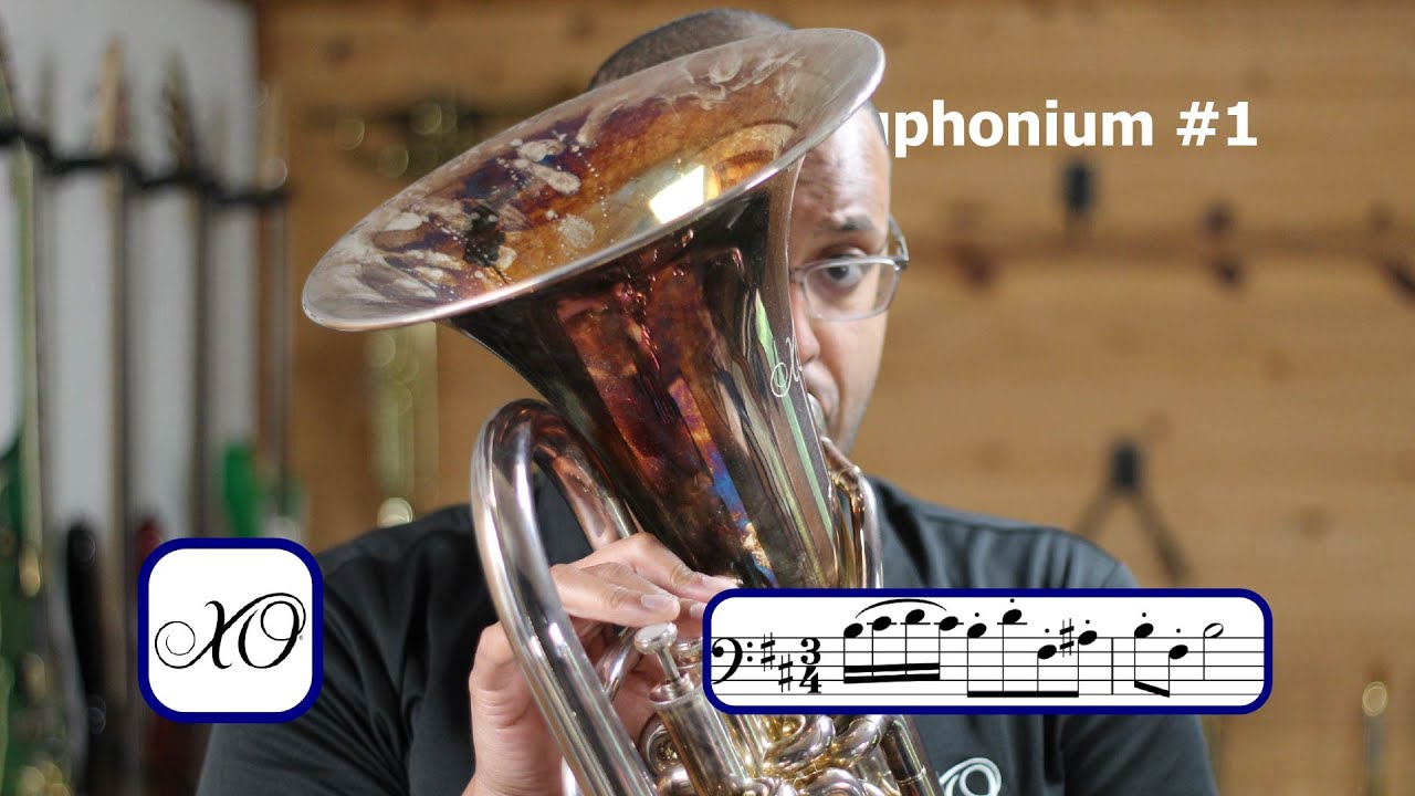 2025-26 TMEA Euphonium Etude #1 B Minor Moderato Voxman Selected Studies [SPONSORED BY XO]