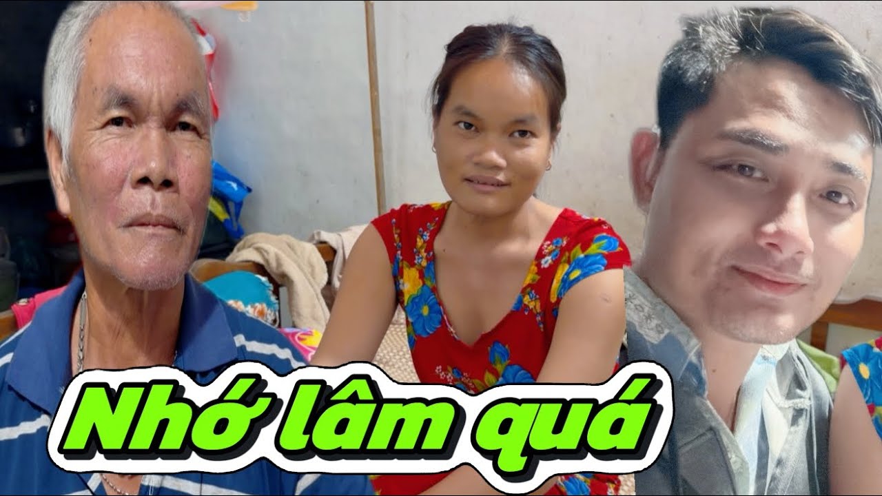HL ghé thăm và gửi quà từ chị Hồng ở Đức cho bác hai 
