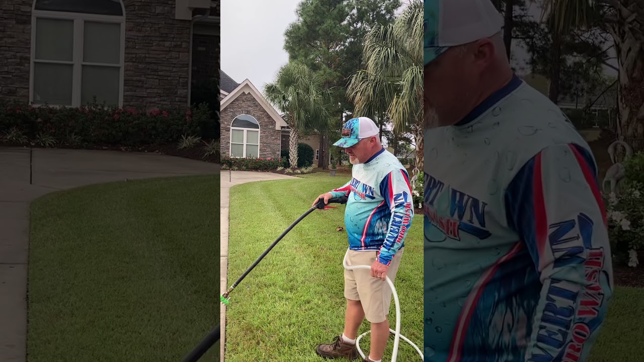 How to pre treat your flatwork to prevent burning the grass.