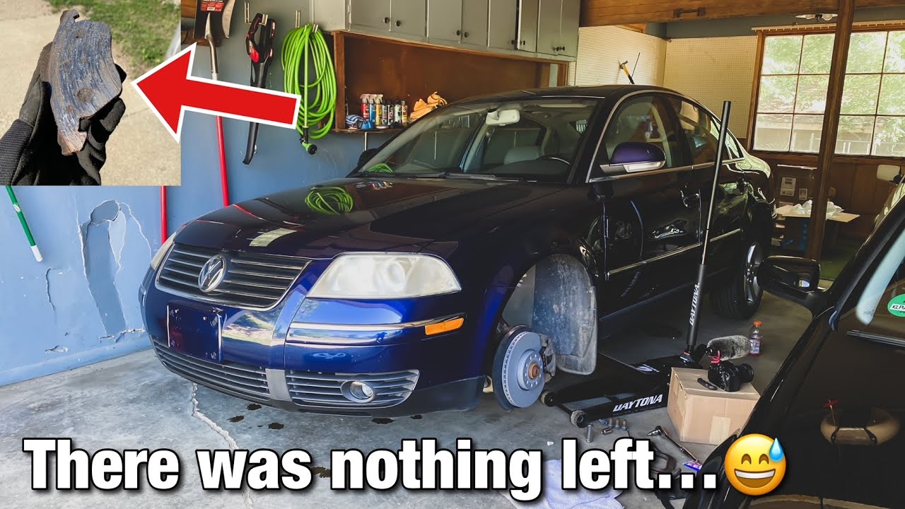 New Brakes For The V6 4mo Passat! ( + W8 update )