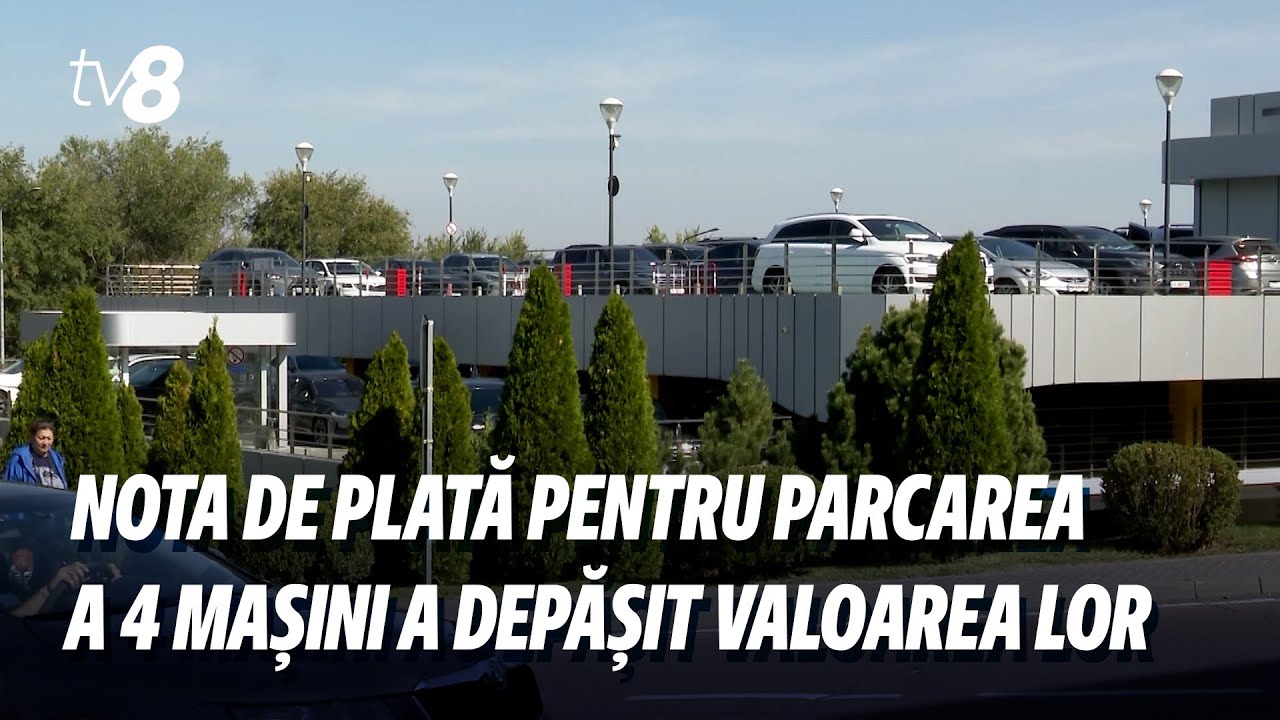 Patru mașini, „uitate” la Aeroport: Nota de plată a depășit valoarea lor