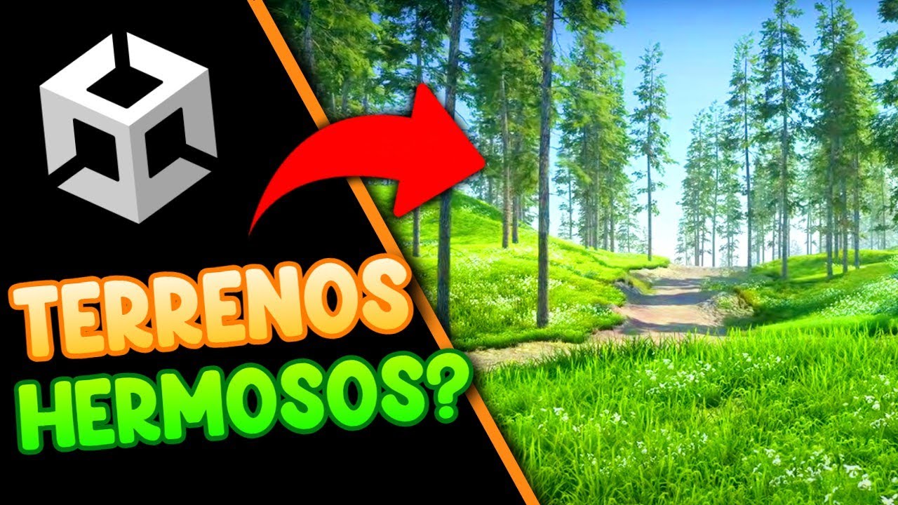 ✅Como CREAR Terrenos HERMOSOS 🤩 en Unity 3D - 2023
