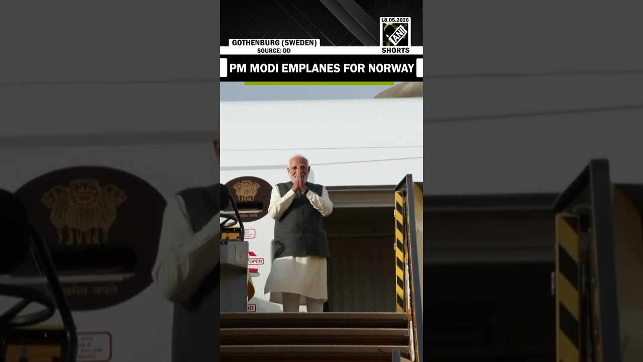 PM Modi concludes Sweden visit, departs for Oslo, Norway to attend India&ndash;Nordic Summit