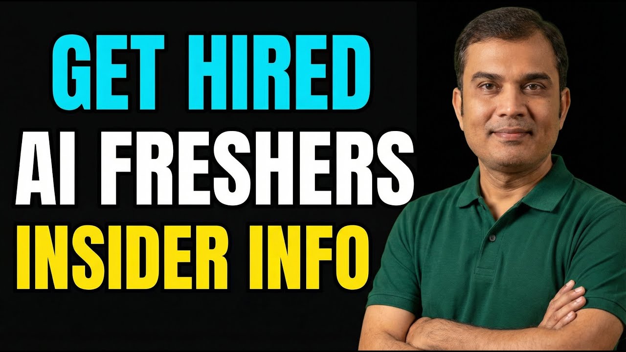 AI Jobs for Freshers 2026: What Companies Actually Want