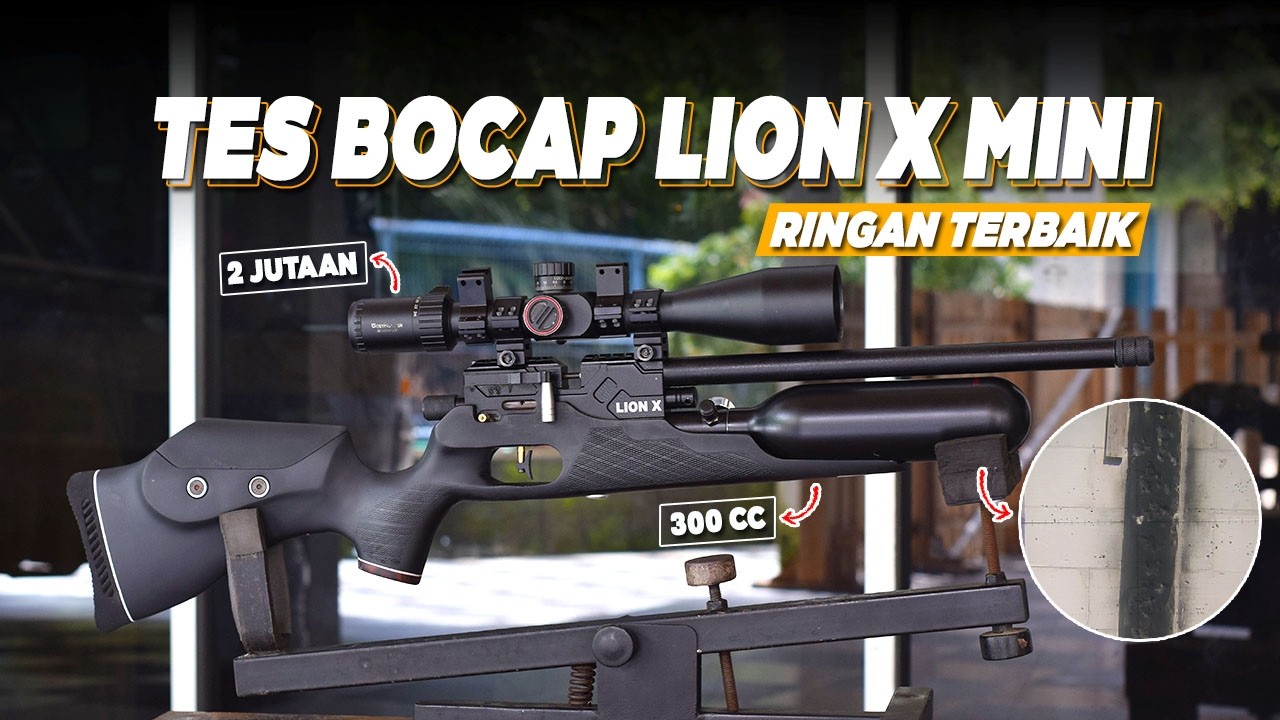 READY LAGI.. BOCAP LION X MINI RINGAN AKURASI JOSS !! PROMO SENAPAN ANGIN PCP BOCAP TERBARU 2026