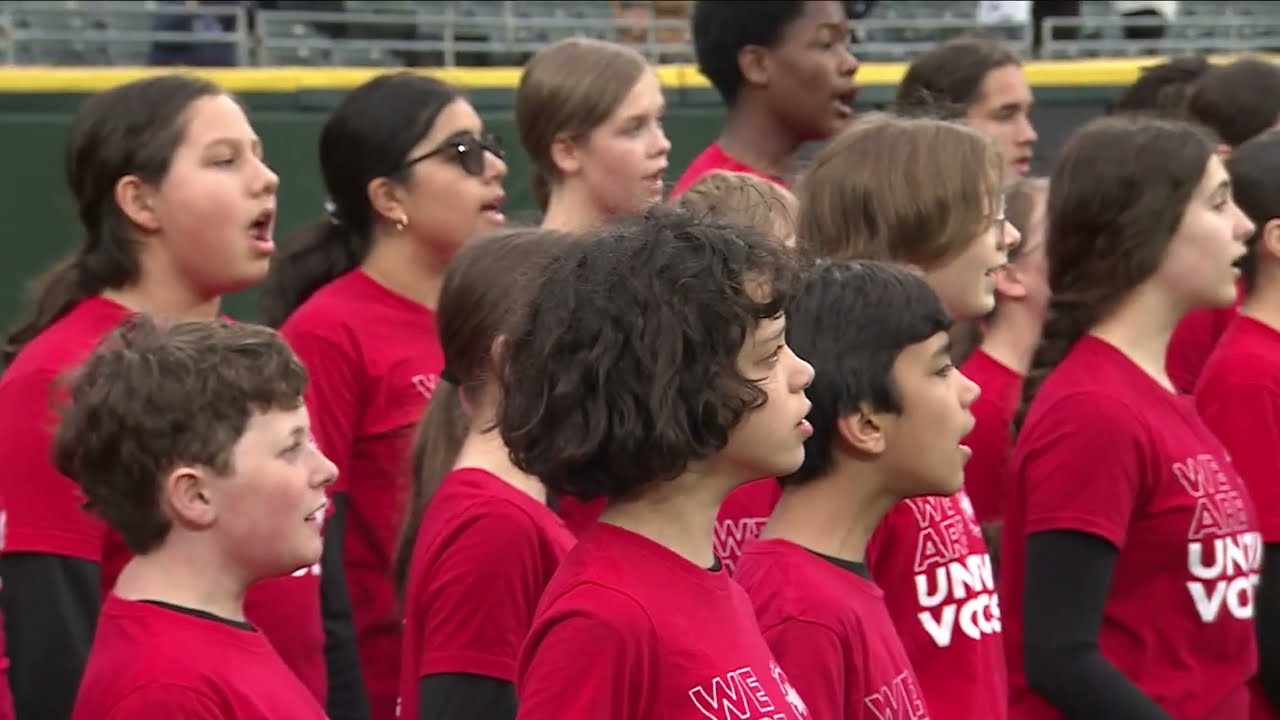 National Anthem, White Sox Park, Uniting Voices Chicago Tour