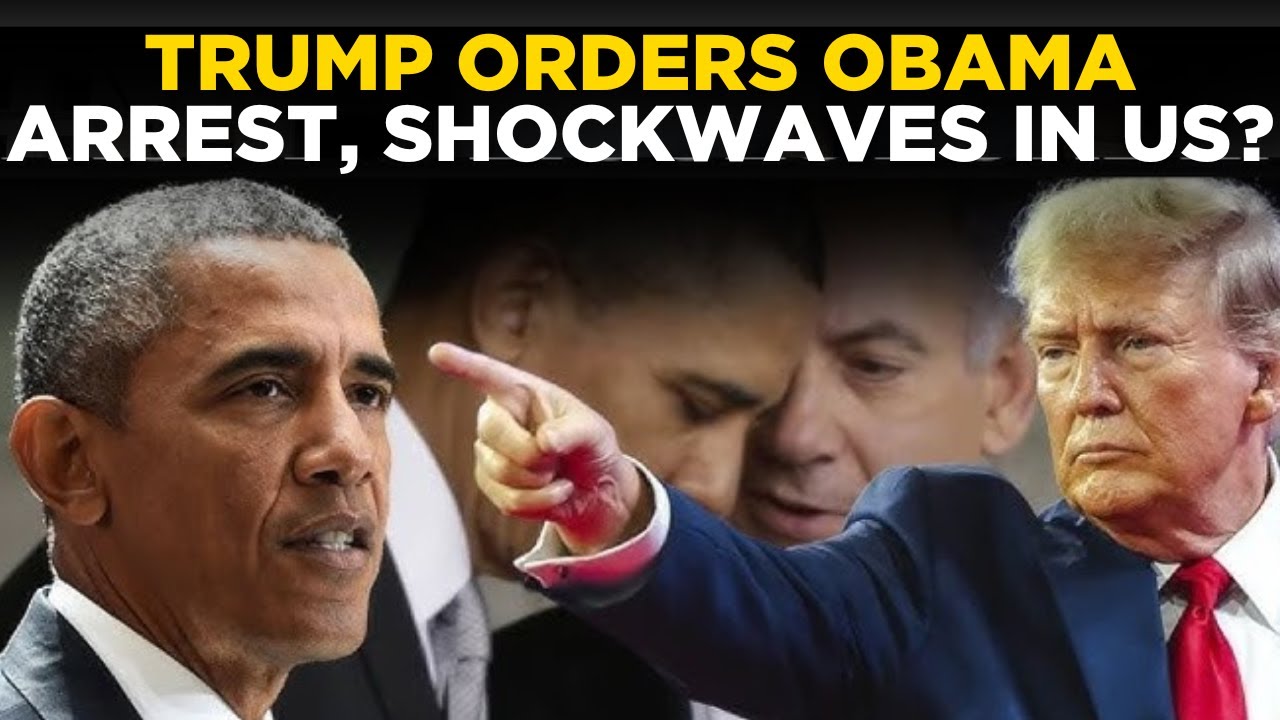 Obama Arrest LIVE | Trump Orders Biggest Arrest, Tulsi Gabbard Reveals Charges? 'Russia Hoax'